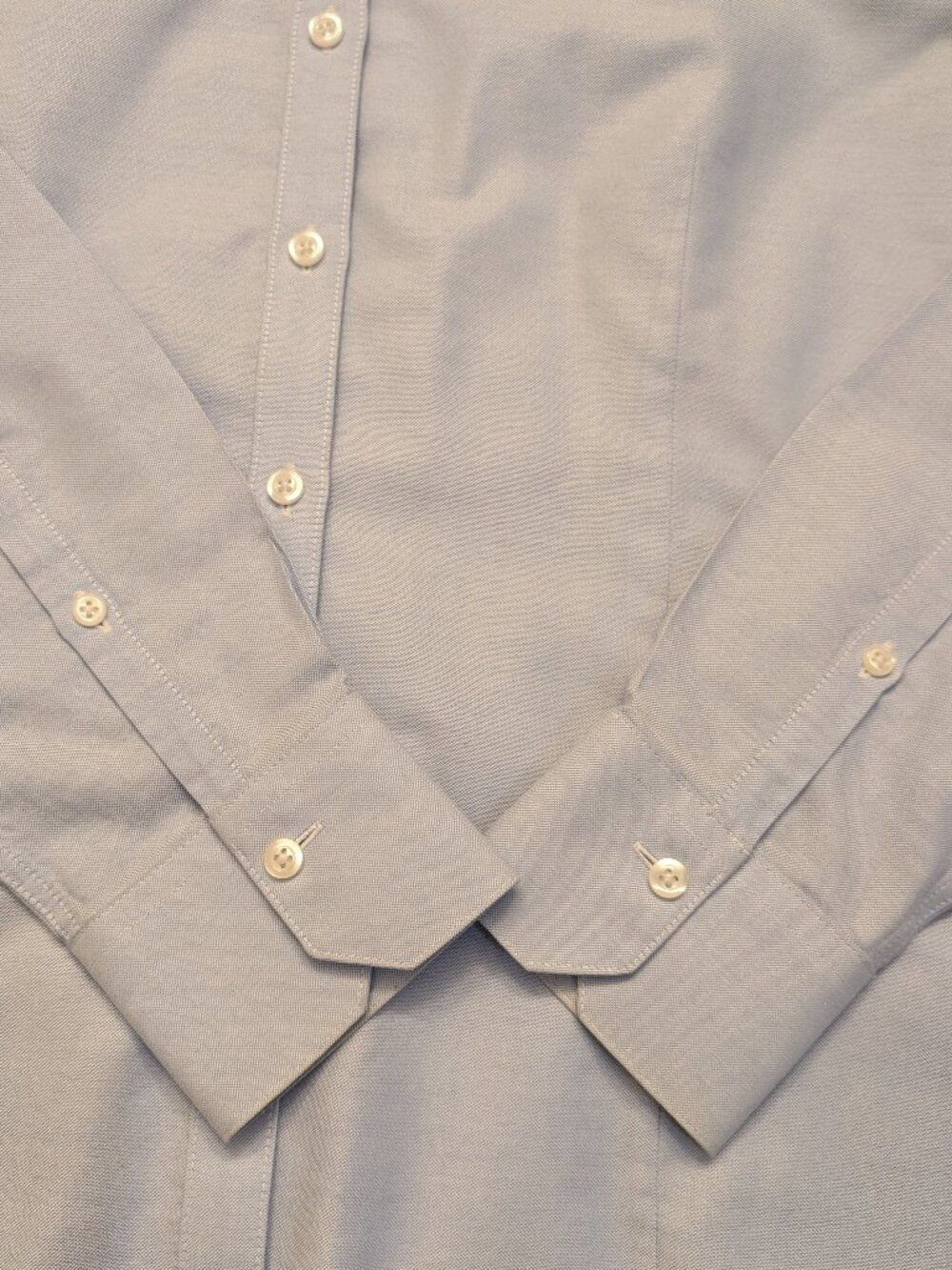 Stretch Non-Iron Oxford Button-Down Womens Size 8 - Picture 3 of 10